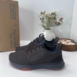 Kuru Atom Walking Comfort Sneaker Java Brown/Spice Brown Men 7 Medium Tried On